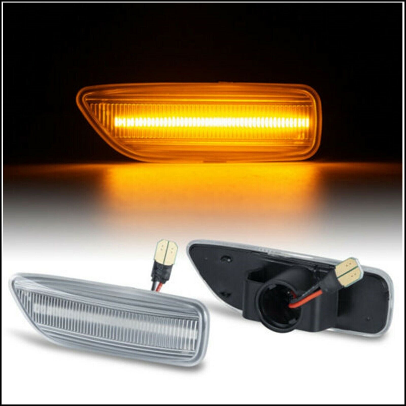 Indicatori Frecce Laterali a led Per Volvo XC90 I 2002>2006 art.71314 BIBA-RICAMBI