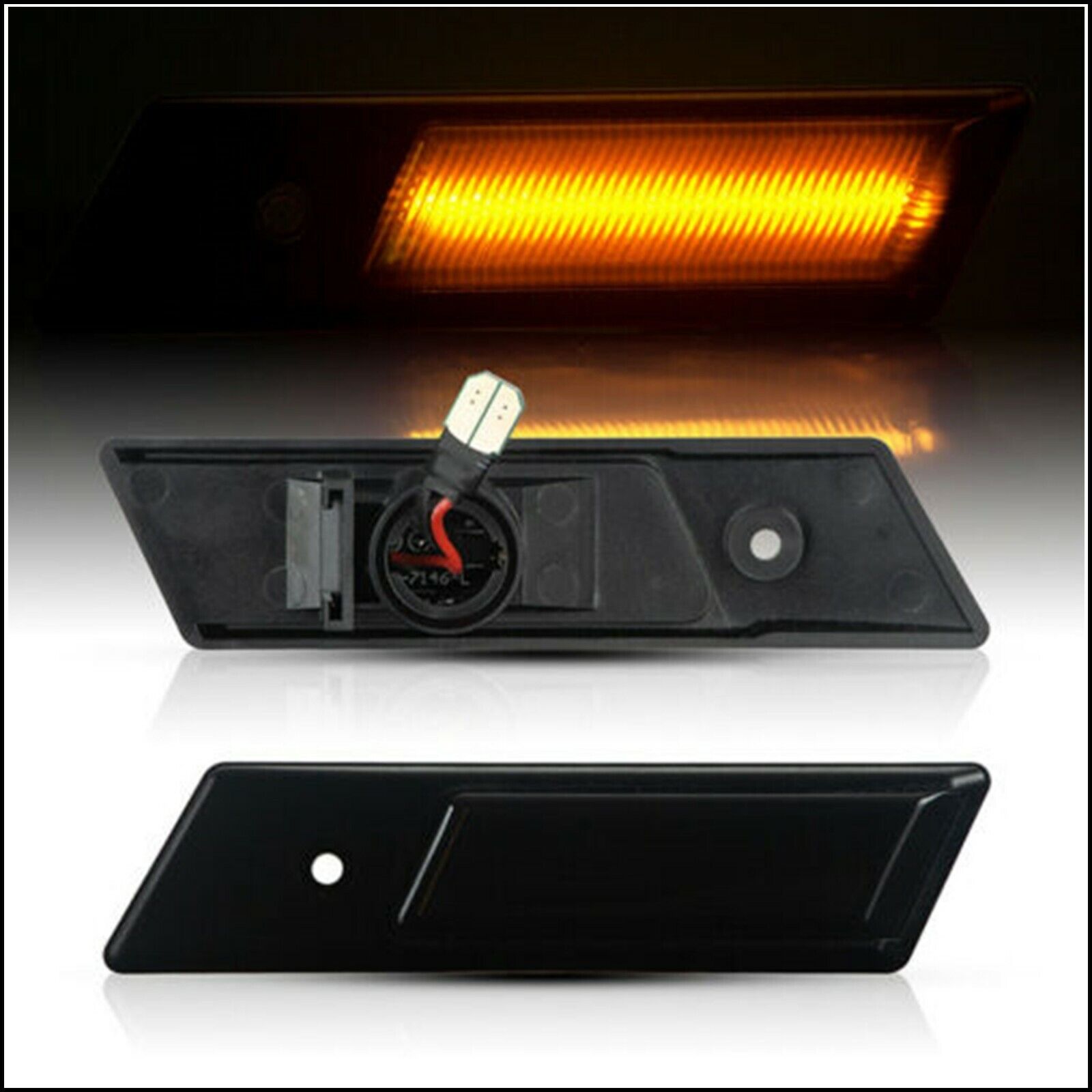 Indicatori Frecce Laterali Tuning Per BMW Serie 3 (E30) 1987>1994 art.7146-1 BIBA-RICAMBI
