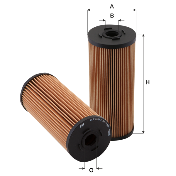Filtro Olio Motore Adattabile Per Camion Man F2000 F90 TGS TGX BIBA-RICAMBI