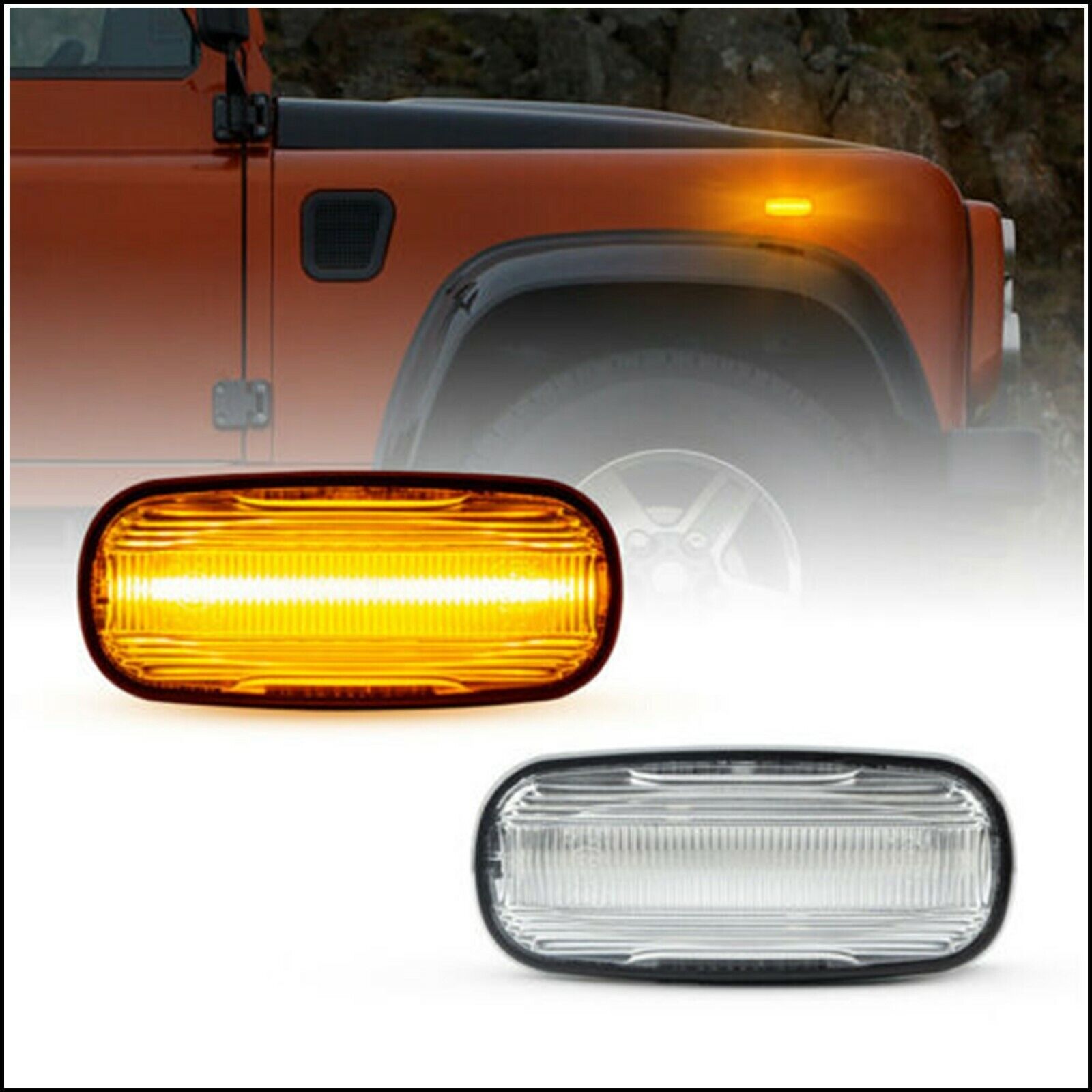 Indicatori Frecce Laterali a led Per MG MG ZT 2001>2005 art.72108 BIBA-RICAMBI