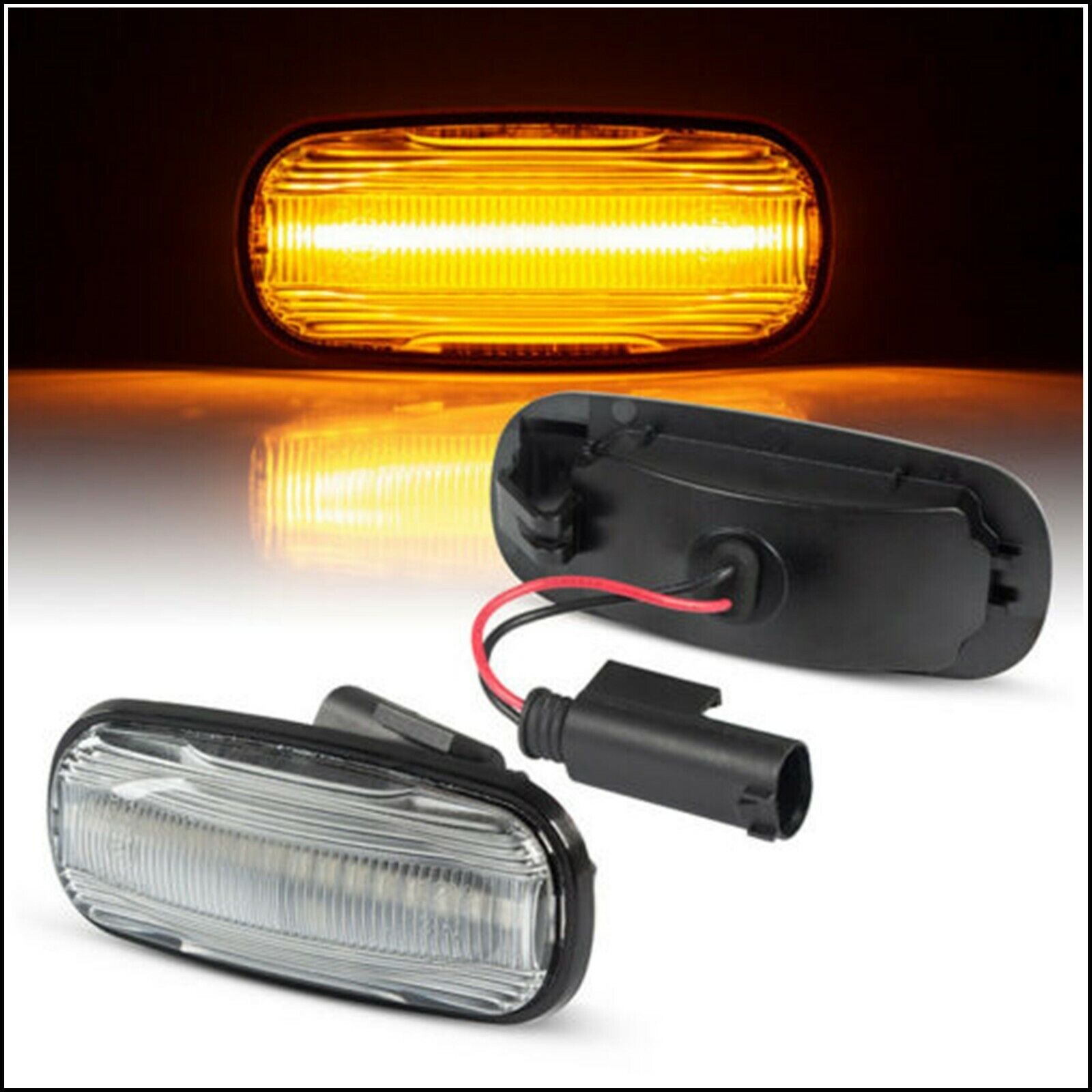 Indicatori Frecce Laterali a led Per MG MG ZT 2001>2005 art.72108 BIBA-RICAMBI