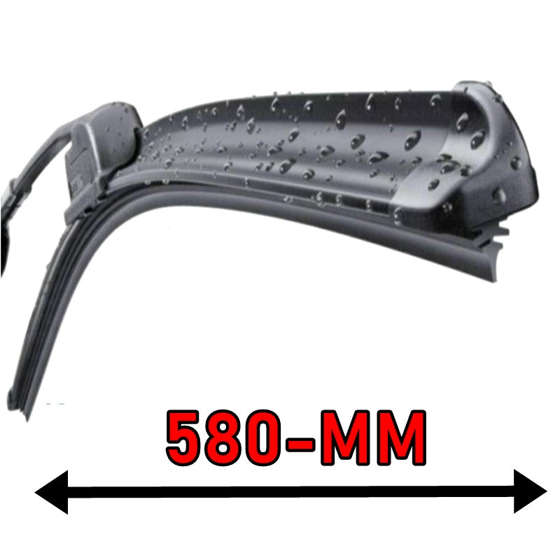 Spazzola Tergicristallo Anteriore Lato DX-Passeggero - 580 mm BIBA-RICAMBI