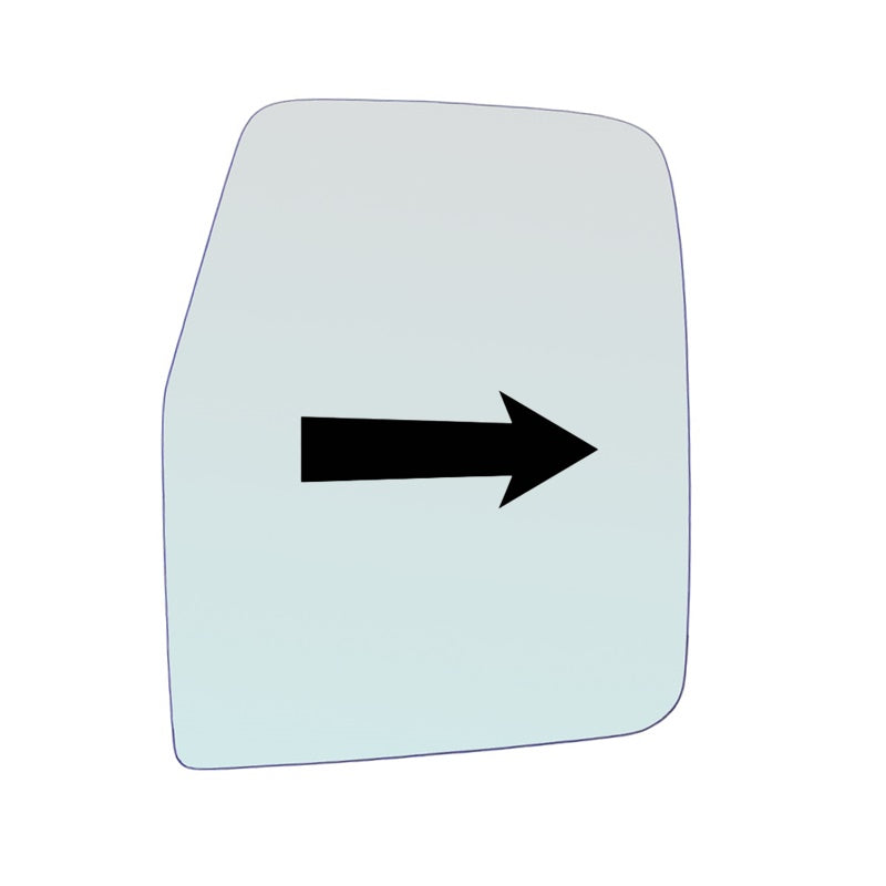 Vetro Specchio Retrovisore Lato DX Per Nissan Patrol GR (Y60) dal 1986-1994