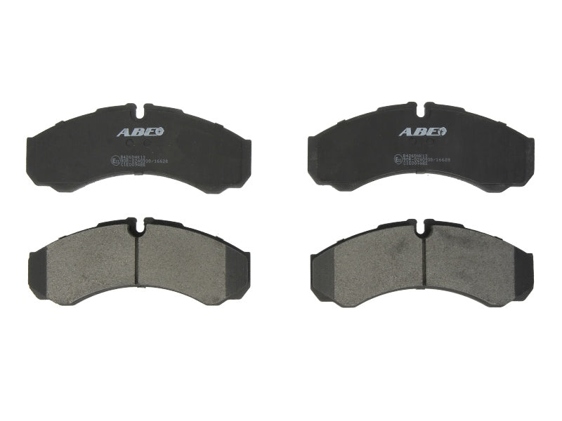 Kit 4 Pastiglie Freno Posteriori Compatibile Per Iveco Daily Line Bus dal 2014> BIBA-RICAMBI