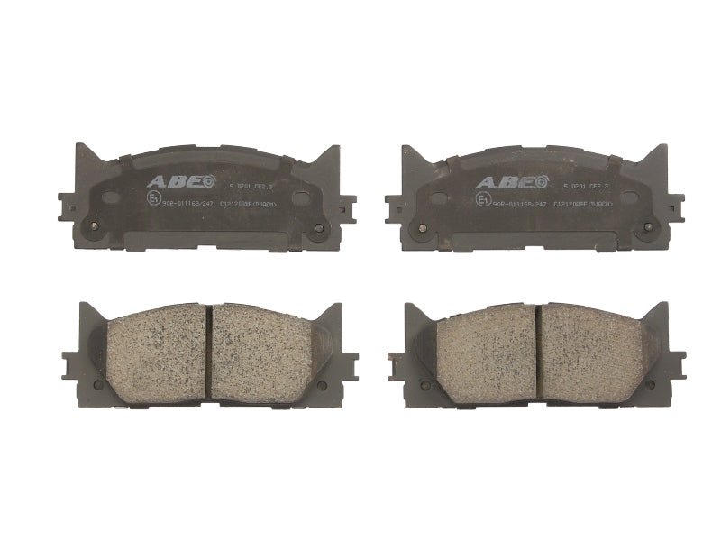 Kit 4 Pastiglie Freno Anteriori Compatibile Per Toyota Camry (V5) dal 2011> BIBA-RICAMBI