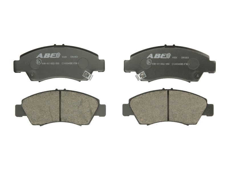 Kit 4 Pastiglie Freno Anteriori Compatibile Per Honda City V (GE4) Dal 2008> BIBA-RICAMBI