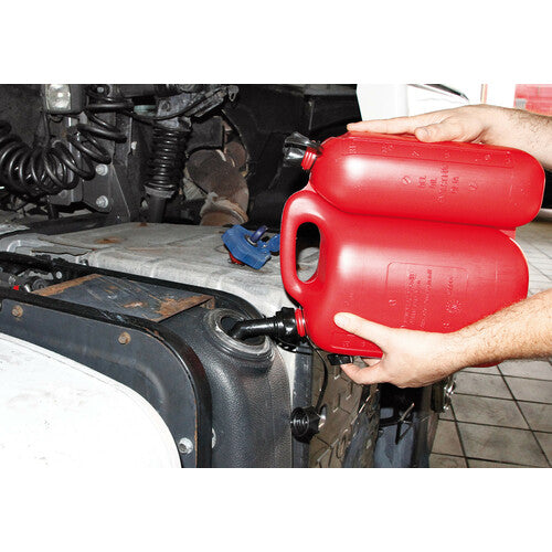 Tanica carburante a 2 comparti - 5,5 +3 LT Lampa art.66987 BIBA-RICAMBI