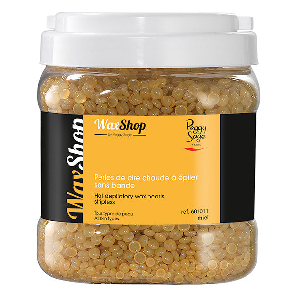PEGGY SAGE PERLE DI CERA DEPILATORIA A CALDO 1KG MIEL - BIBA-RICAMBI