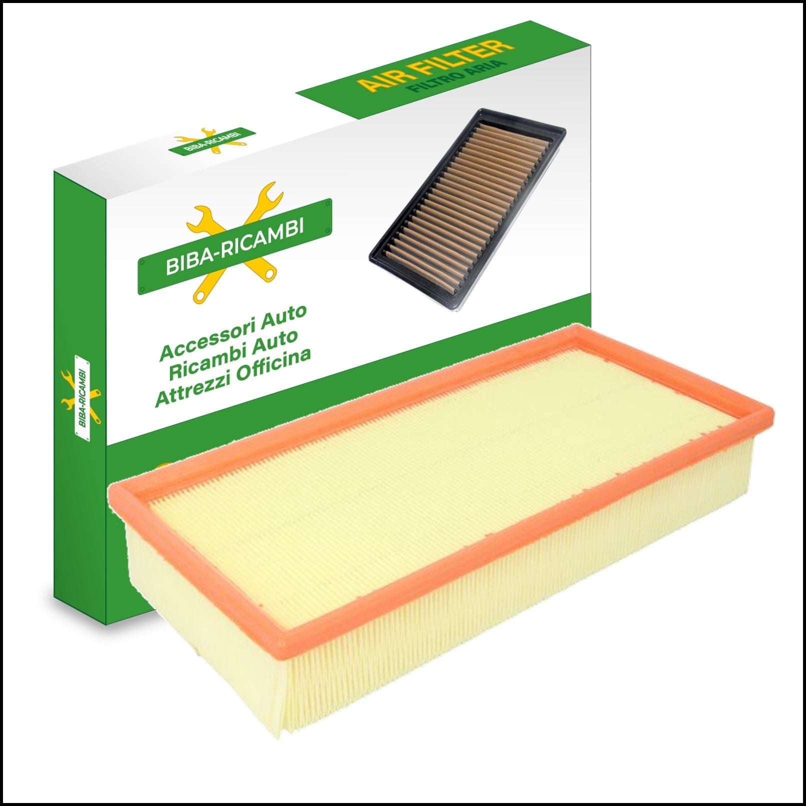 Filtro Aria Motore Adattabile Fiat Scudo (220) 2.0 Benzina 100kw/136cv dal 2000> BIBA-RICAMBI