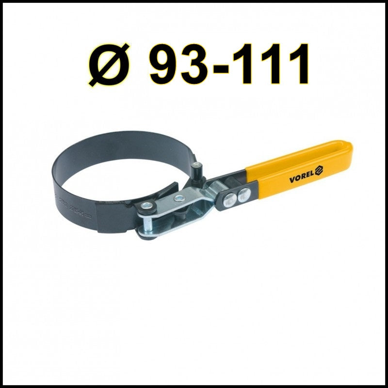 G. CHIAVE PROFESSIONALE PER FILTRI OLIO Ø 93-111 BIBA-RICAMBI