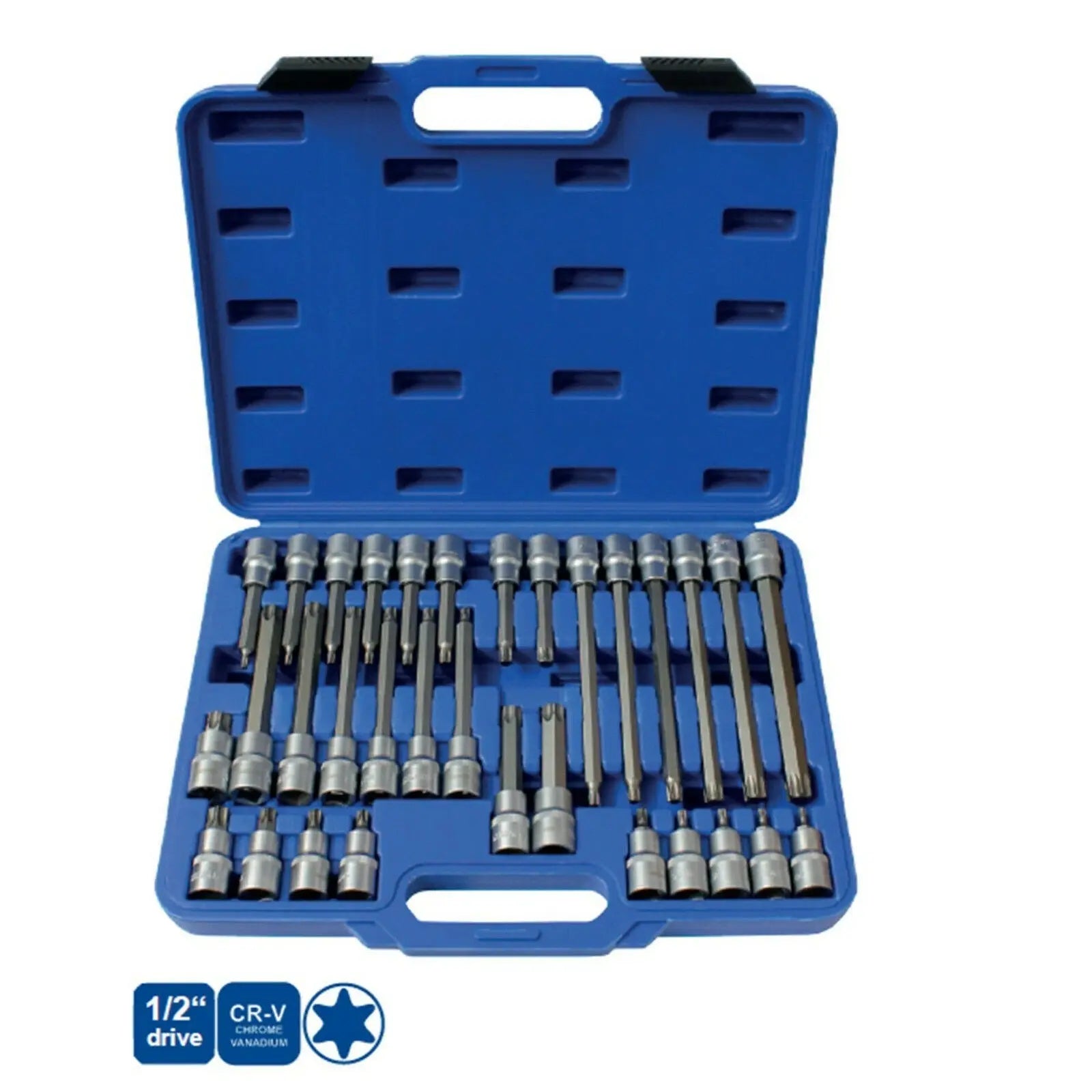 Set 26 Pezzi Chiavi A Bussola Torx Assortite - BIBA-RICAMBI