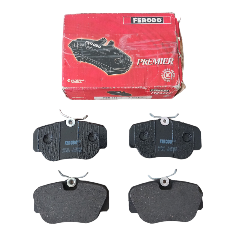 Pastiglie Freno Ferodo Compatibili Per MB 190 | Saab 9000 art.300X BIBA-RICAMBI
