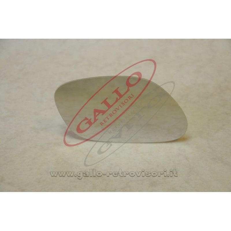Vetro Specchietto Esterno Lato DX Compatibile Con Peugeot Citystar BIBA-RICAMBI