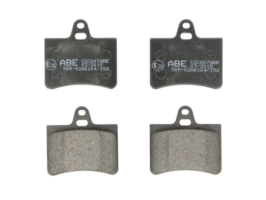 Kit 4 Pastiglie Freno Posteriori Compatibile Per Citroen C5 I (D) dal 2001-2004 BIBA-RICAMBI