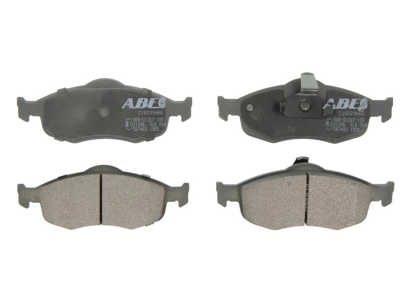 Kit 4 Pastiglie Freno Anteriori Compatibile Per Ford Mondeo I (GBP) dal 1993-1996 BIBA-RICAMBI