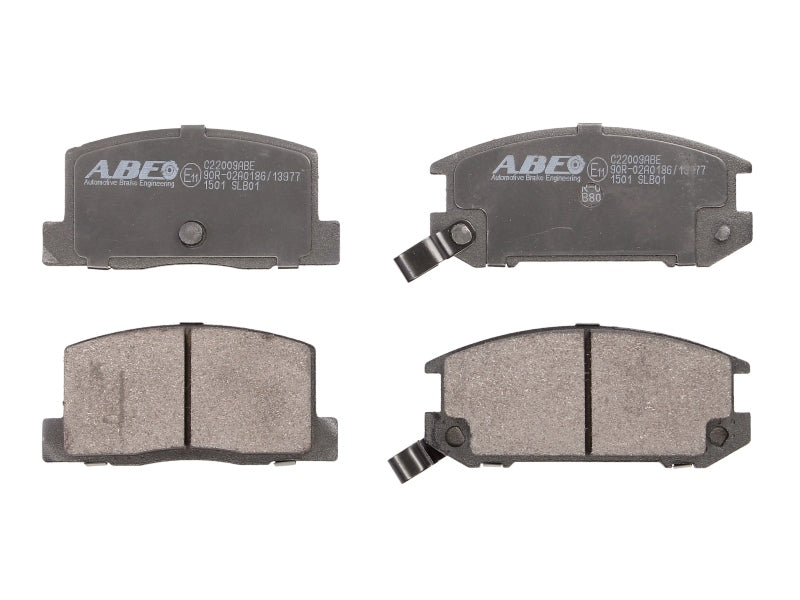Kit 4 Pastiglie Freno Posteriori Compatibile Per Lexus ES (VCV10) dal 1996> BIBA-RICAMBI