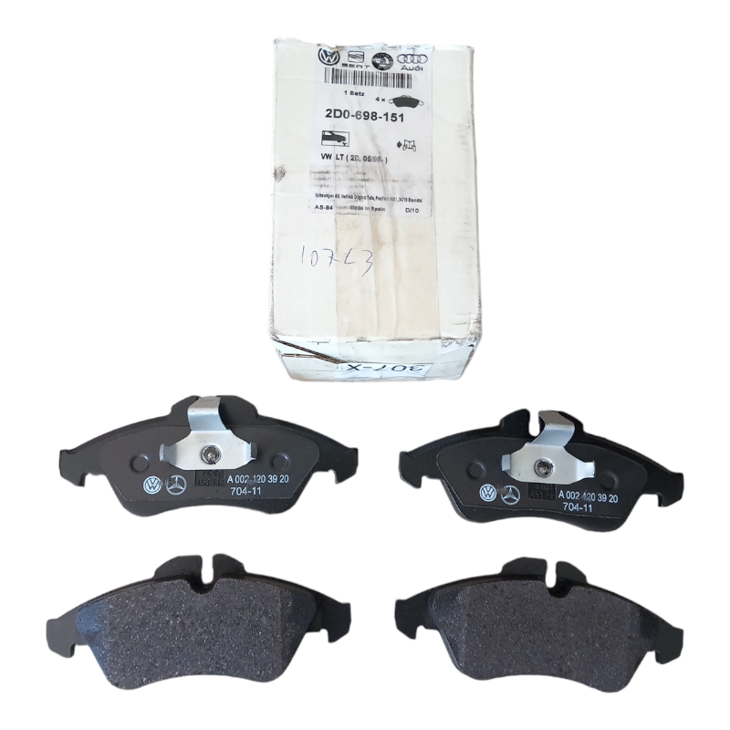 Pastiglie Freno Originali VW Compatibili Per MB Sprinter | Classe V | Vito | VL | VW LT art.307X BIBA-RICAMBI