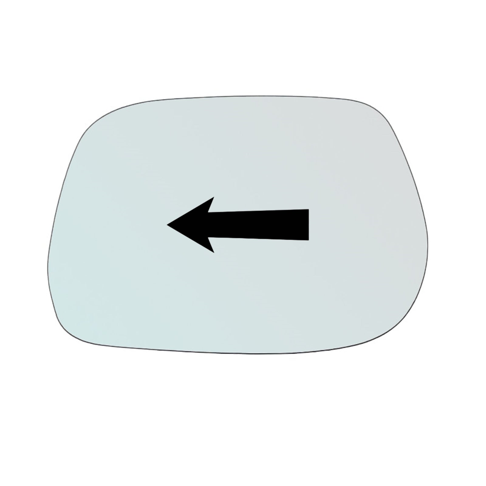 Vetro Specchio Retrovisore Lato SX Compatibile Per Daihatsu Terios II Dal 2005>