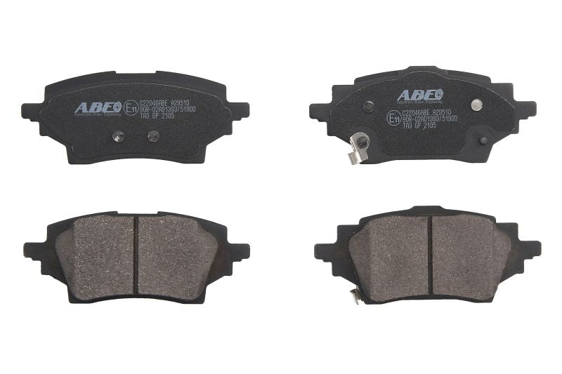 Kit 4 Pastiglie Freno Posteriori Compatibile Per Toyota C-HR Dal 2016> BIBA-RICAMBI