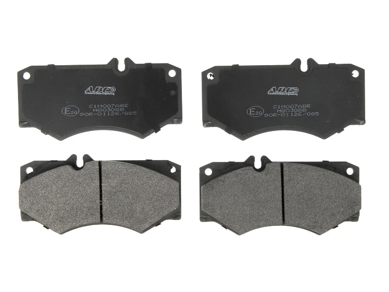 Kit 4 Pastiglie Freno Anteriori Compatibile Per Mercedes-Benz G-Class (W463) Dal 1990> BIBA-RICAMBI