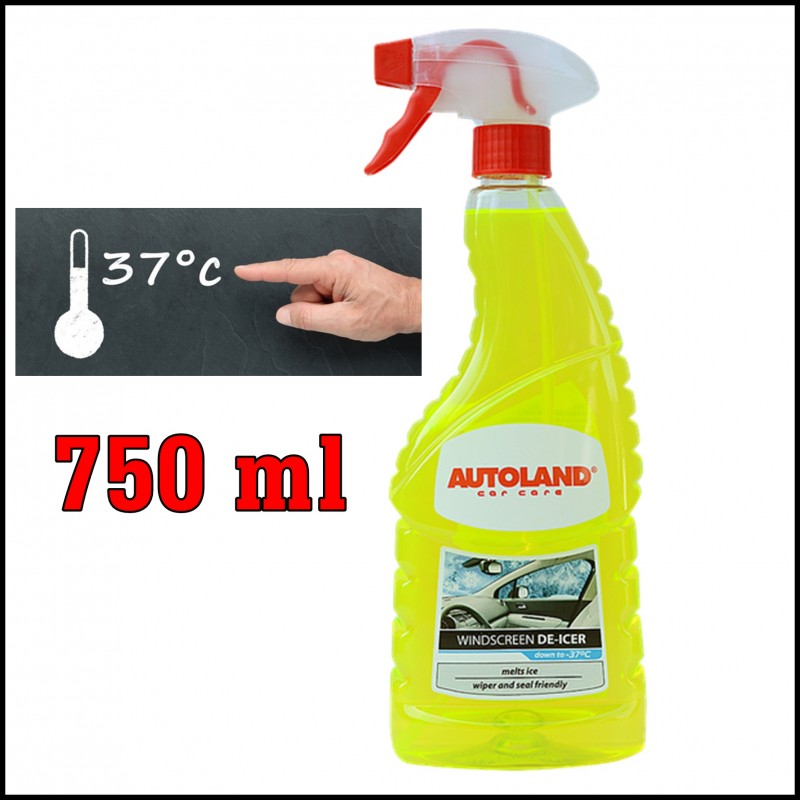 Deghiacciante Spray Sciogli Ghiaccio 750 ml Auto Vetri Serrature Per Inverno BIBA-RICAMBI