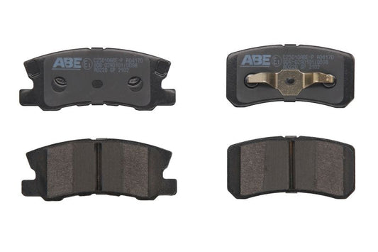 Kit 4 Pastiglie Freno Posteriori Compatibile Per Jeep Patriot Dal 2007-2017 BIBA-RICAMBI