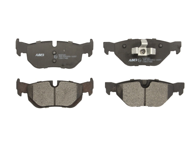 Kit 4 Pastiglie Freno Posteriori Compatibile Per BMW Serie 3 (E90) Dal 2004-2011 BIBA-RICAMBI