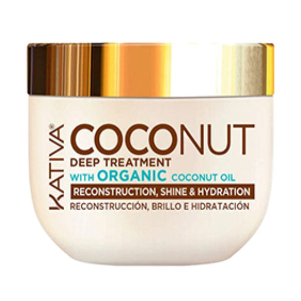 KATIVA COCONUT DEEP TREATMENT RECOSTRUCTION&SHINE MASK 250 ML - BIBA-RICAMBI