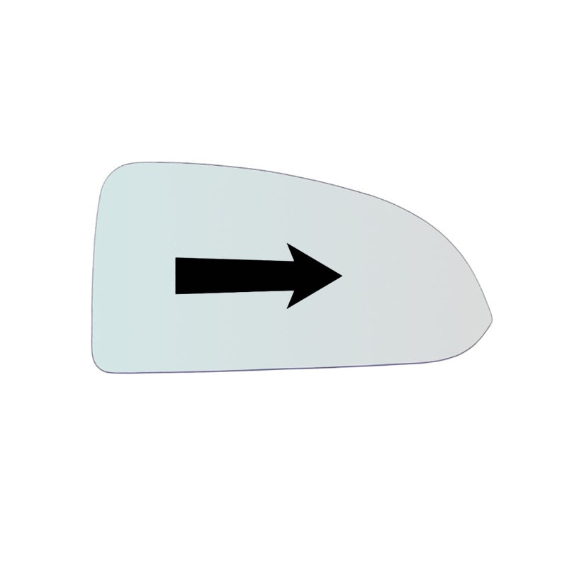 Vetro Specchio Retrovisore Lato DX-Passeggero Per Lamborghini Diablo dal 1990>