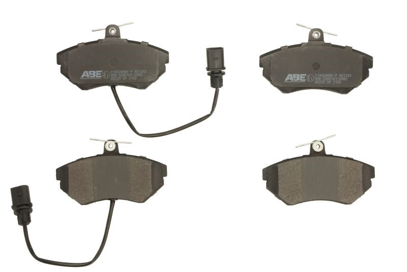 Kit 4 Pastiglie Freno Anteriori Compatibile Per Audi A4 B6 (8E) dal 2000-2004 BIBA-RICAMBI