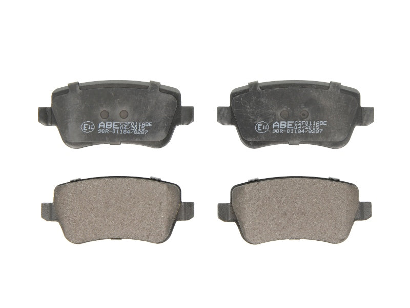 Kit 4 Pastiglie Freno Posteriori Compatibile Per Fiat Croma Dal 2005> BIBA-RICAMBI