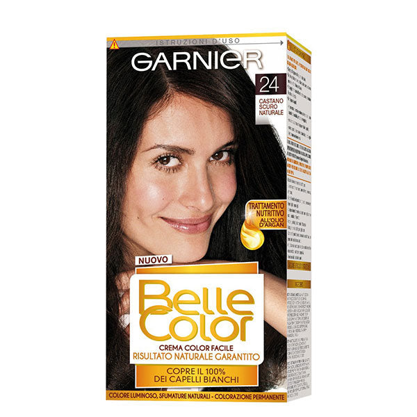 GARNIER BELLE COLOR CASTANO SCURO 24 - BIBA-RICAMBI