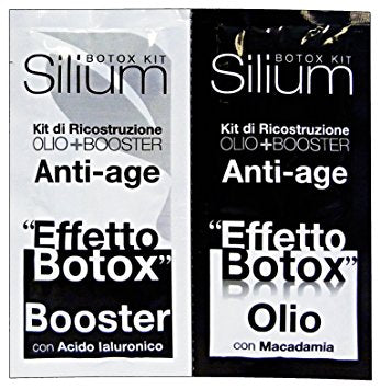 SILIUM BOTOX KIT RICOSTRUZIONE 2 X 12 ML - BIBA-RICAMBI