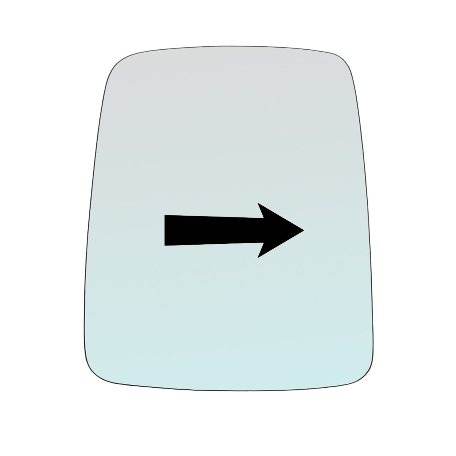 Vetro Specchio Retrovisore Lato DX Per Suzuki Samurai dal 1983-2004