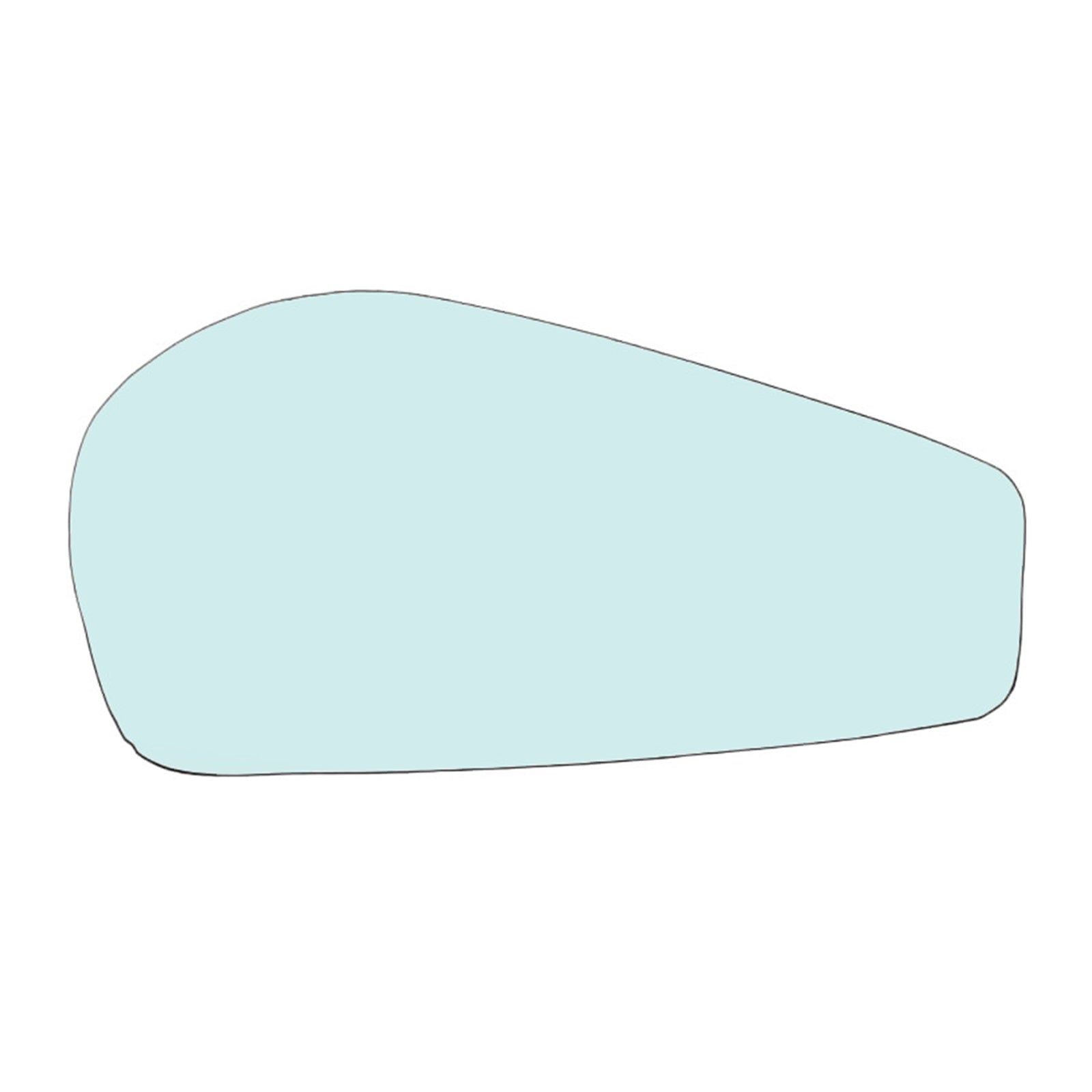 Vetro Specchio Retrovisore Lato DX-Passeggero Ferrari F430 dal 2005>