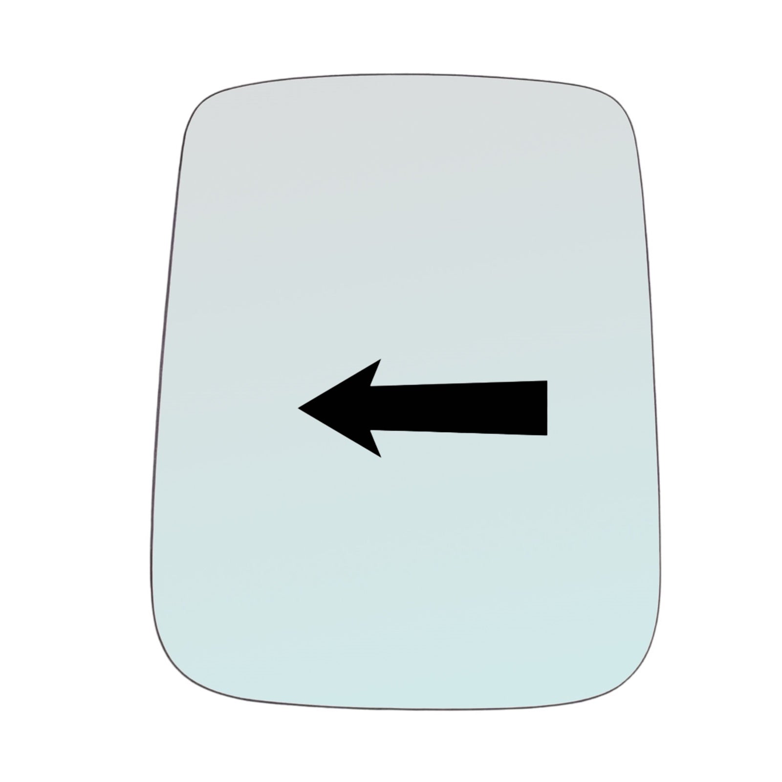 Vetro Specchio Retrovisore Lato SX-Guidatore Per Bedford dal 1970-1980