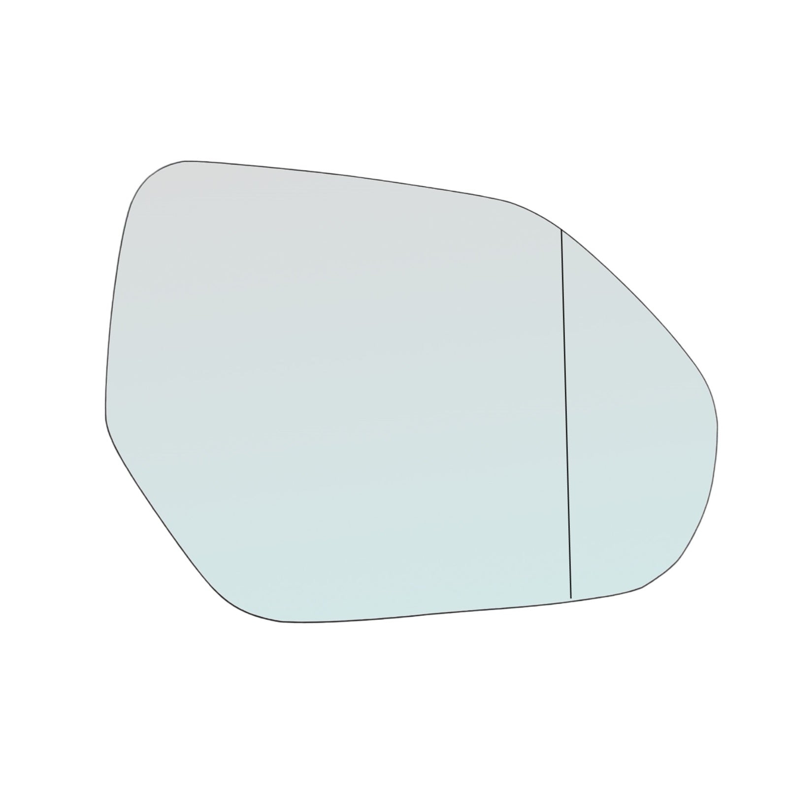 Vetro Specchio Retrovisore Asferico Lato DX Per Lamborghini URUS dal 2018>