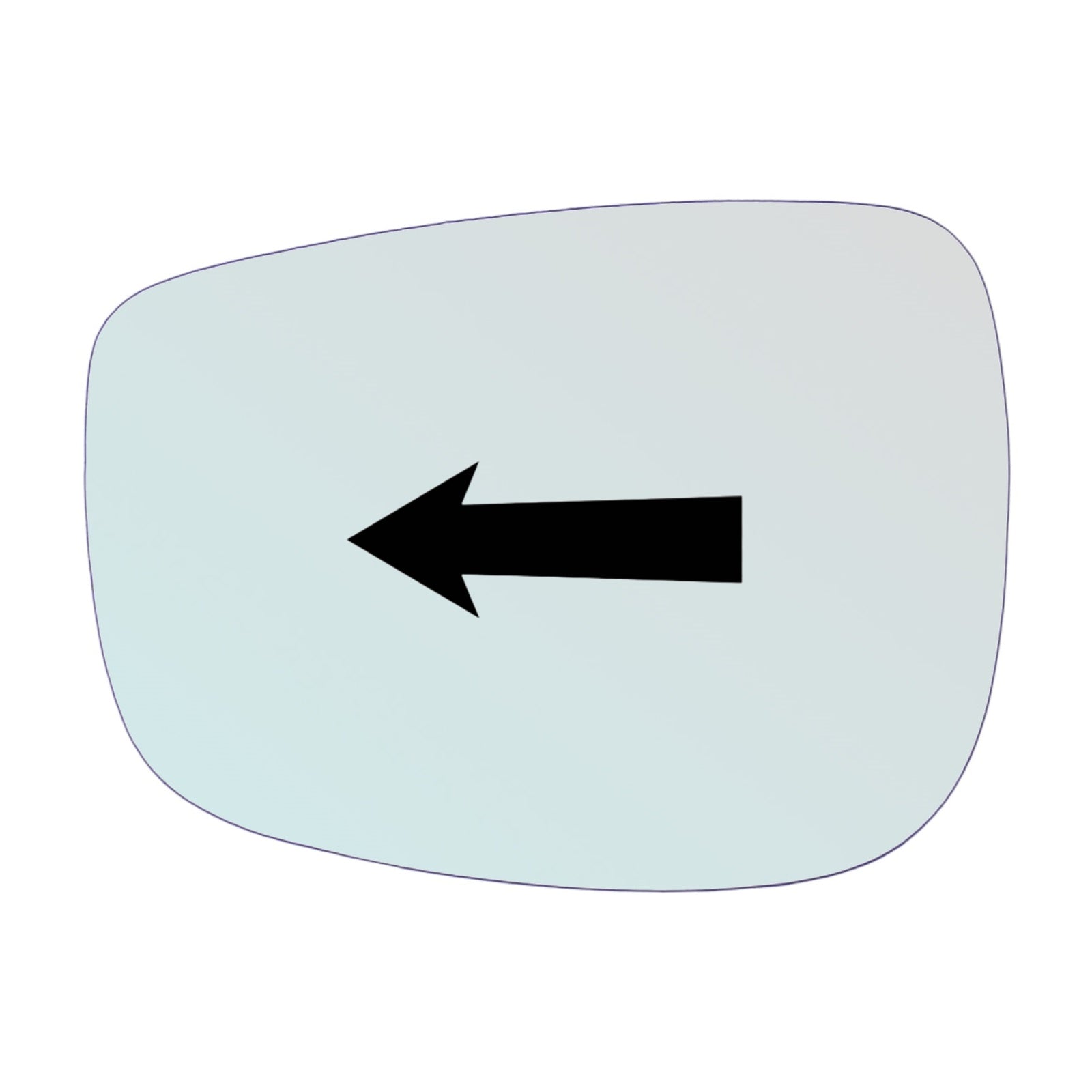 Vetro Specchio Retrovisore Lato SX-Guidatore Per Mazda CX-3 (DK) dal 2017>