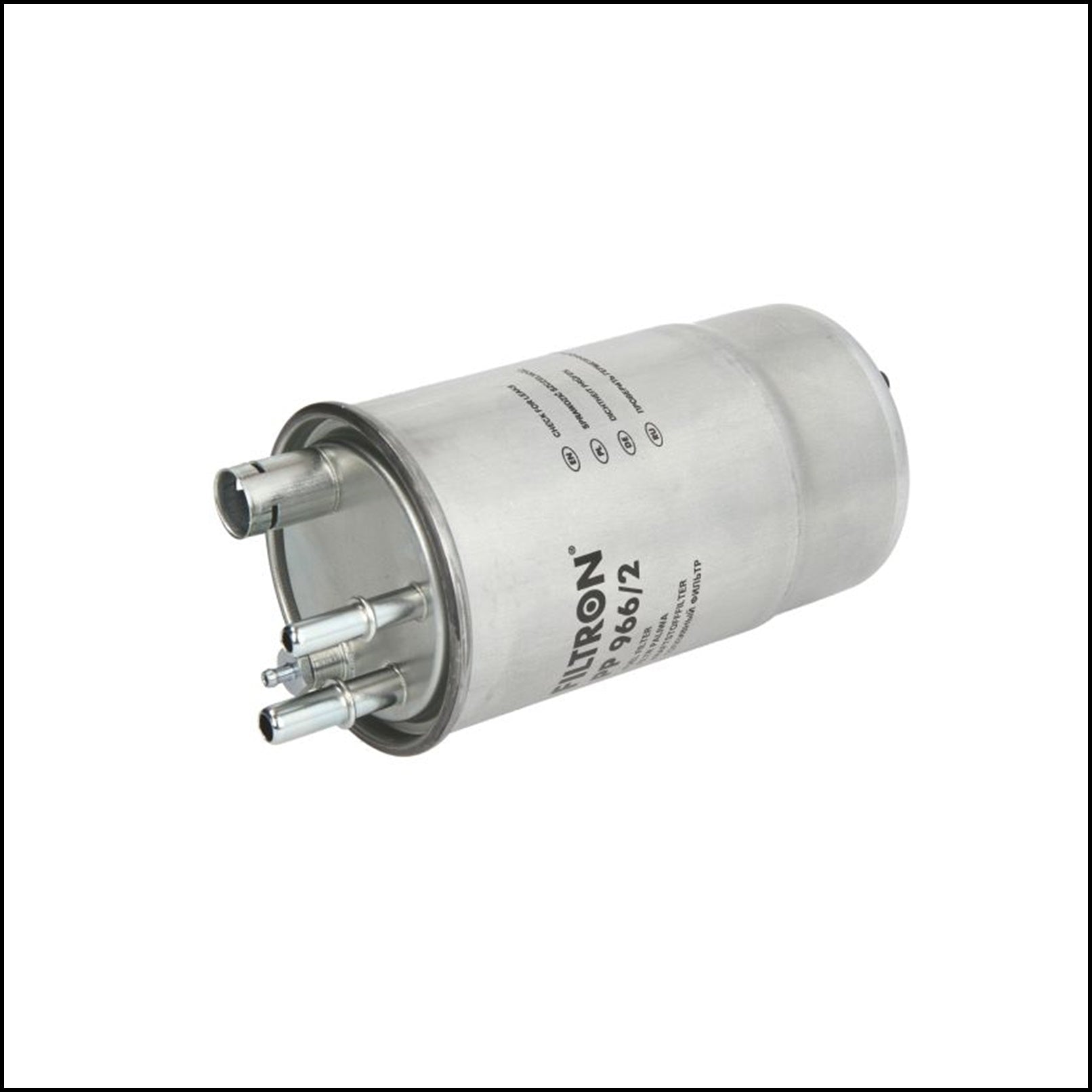 A. Filtro Carburante Gasolio In Lamiera [ con 4 becucci ] BIBA-RICAMBI