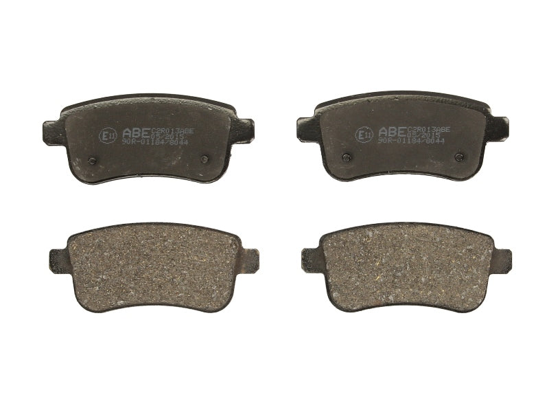 Kit 4 Pastiglie Freno Posteriori Compatibile Per Renault Fluence Dal 2010&gt; BIBA-RICAMBI