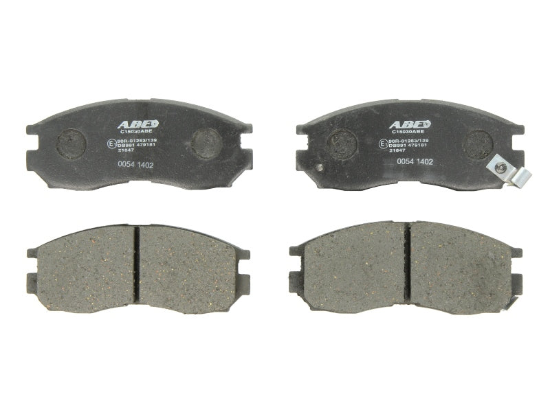Kit 4 Pastiglie Freno Anteriori Compatibile Per Mitsubishi L200 Dal 1996-2007 BIBA-RICAMBI