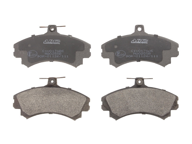 Kit 4 Pastiglie Freno Anteriori Compatibile Per Mitsubishi Colt VI (Z3) dal 2004-2012 BIBA-RICAMBI