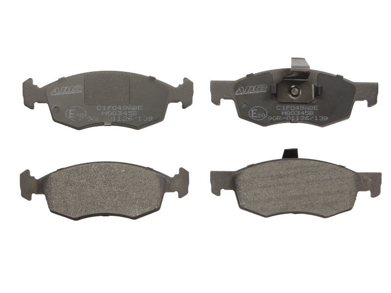 Kit 4 Pastiglie Freno Anteriori Compatibile Per Fiat Doblo Bus (263) dal 2010> BIBA-RICAMBI