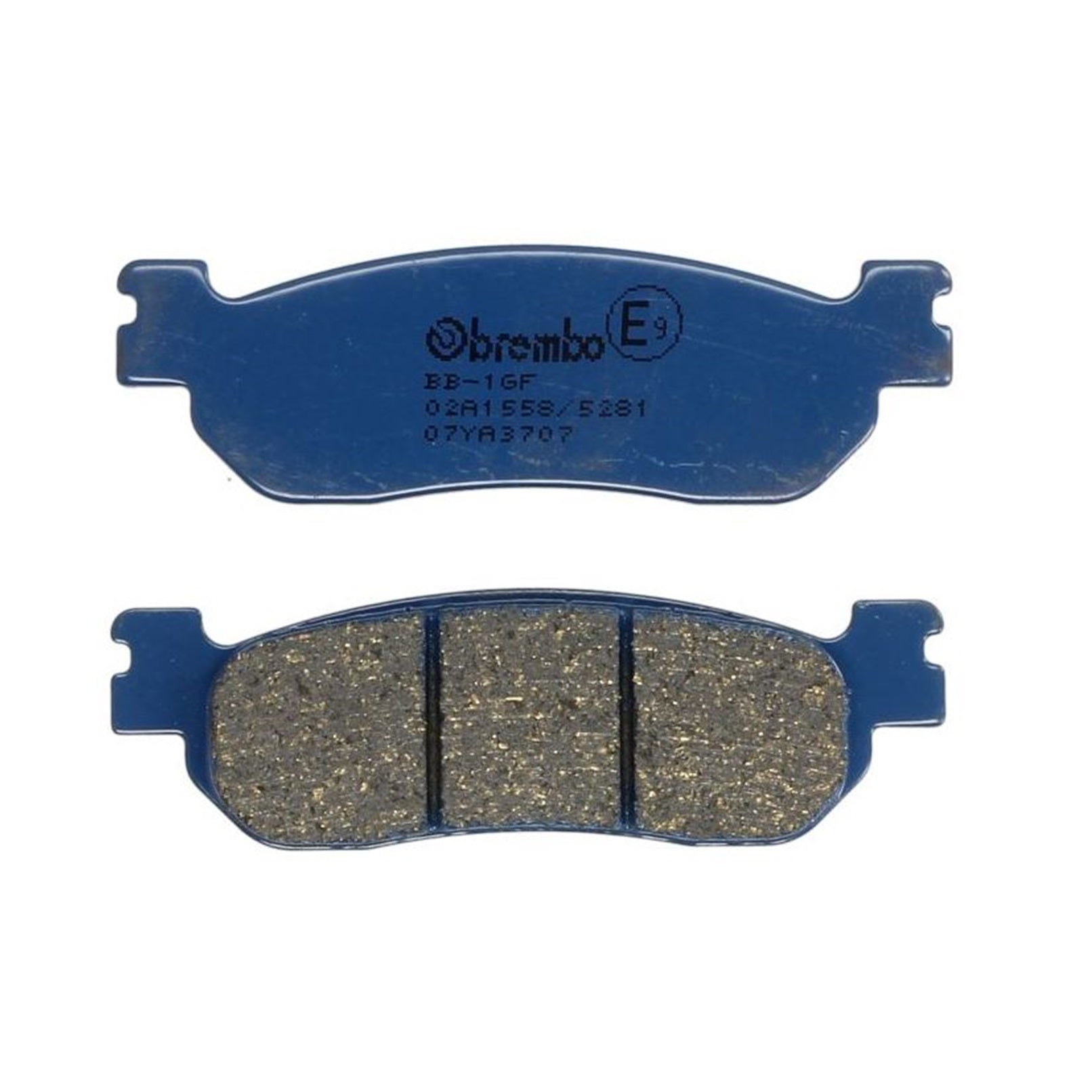 Kit 2 Pastiglie Freno Moto Anteriori | Posteriori Brembo art.07YA3707 BIBA-RICAMBI
