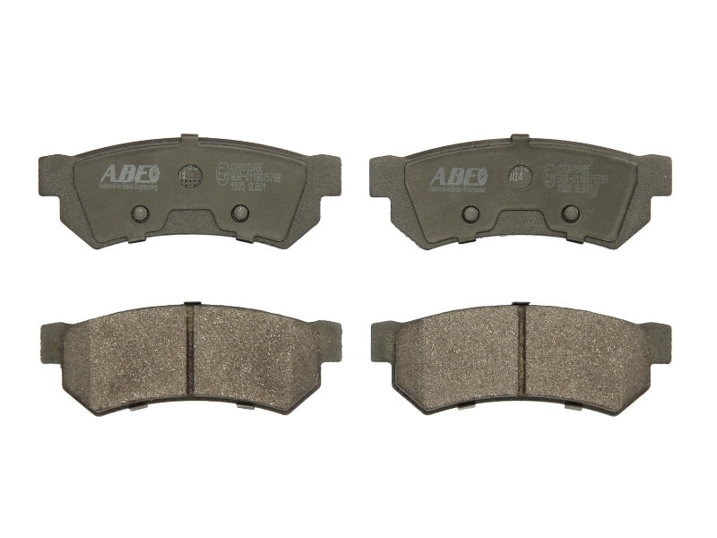 Kit 4 Pastiglie Freno Posteriori Compatibile Per Chevrolet Lacetti Dal 2004> BIBA-RICAMBI
