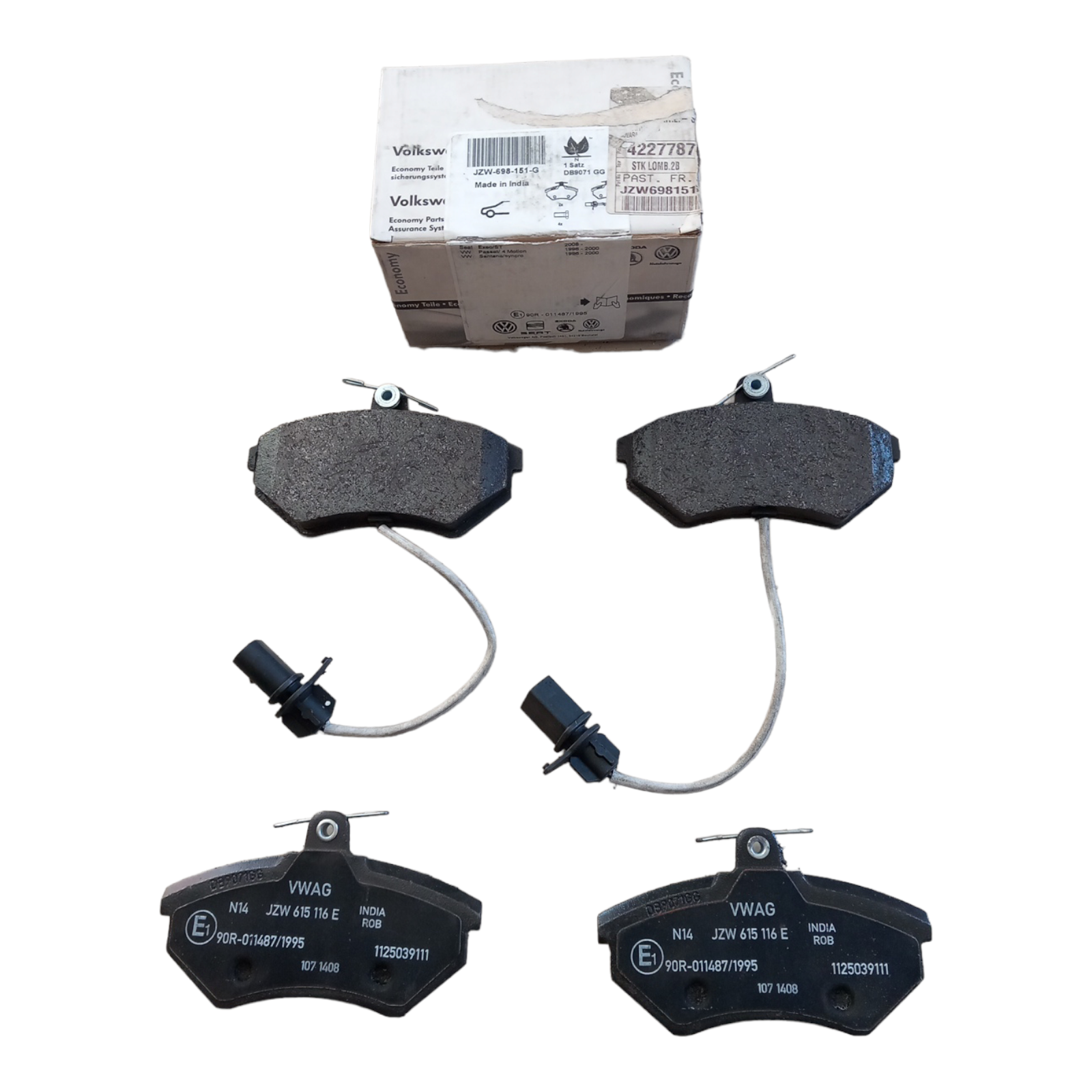 Pastiglie Freno Originali Compatibili Per Audi A4 | VW Passat art.205X BIBA-RICAMBI