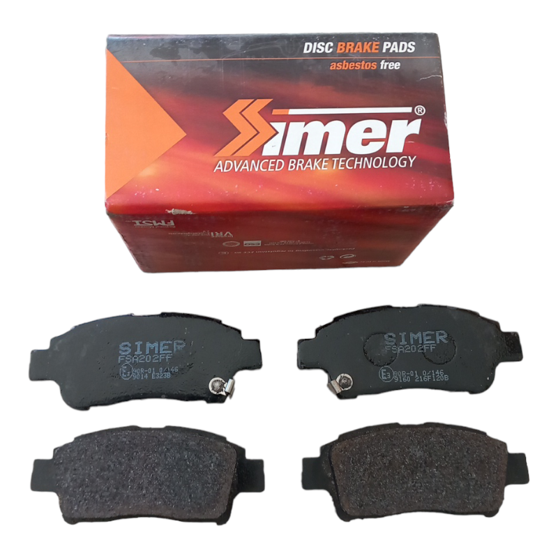 Pastiglie Freno Compatibili Per Toyota Platz | Probox | Vios | Yaris art.1183X BIBA-RICAMBI