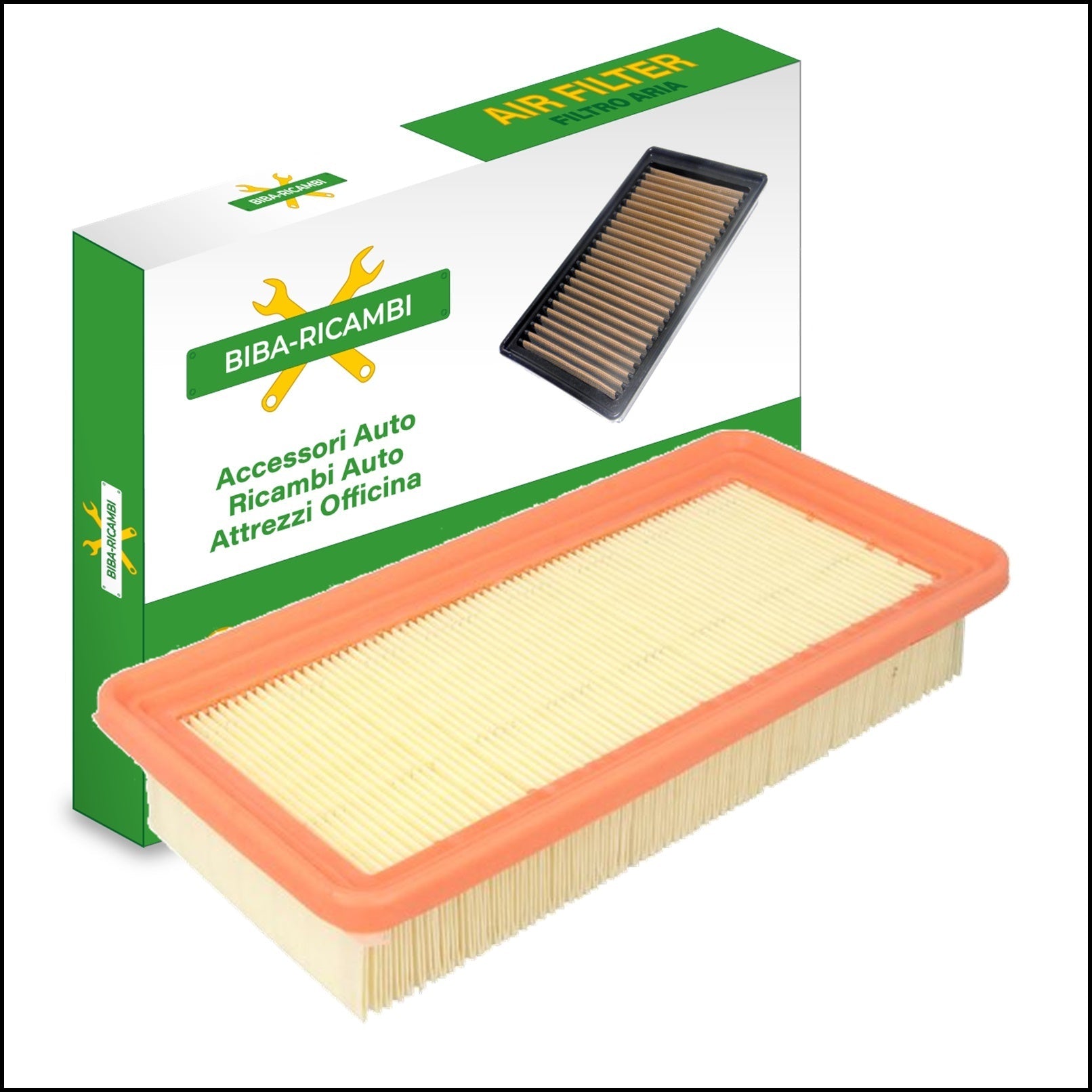 Filtro Aria Motore Adattabile Hyundai Getz 1.4 Benzina 71kw/97cv dal 2003> BIBA-RICAMBI
