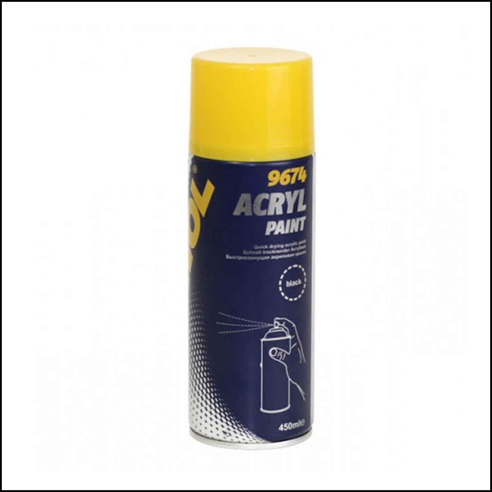 VERNICE NERA OPACA ASCIGATURA RAPIDA | GERMAN QUALITY - MANNOL BIBA-RICAMBI