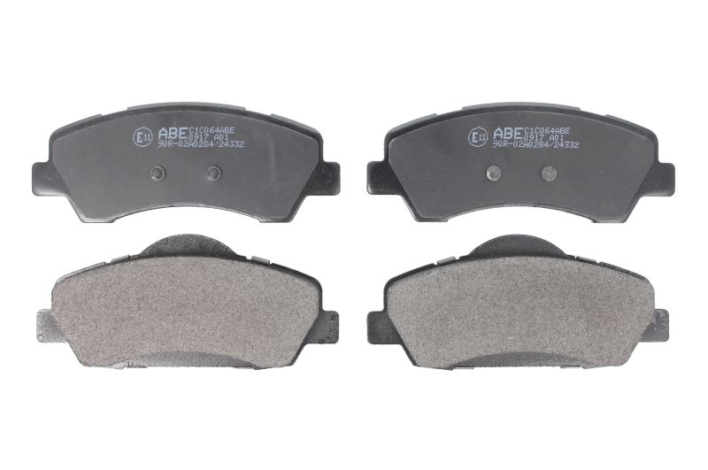 Kit 4 Pastiglie Freno Anteriori Compatibile Per Citroen C4 Cactus Dal 2014> BIBA-RICAMBI